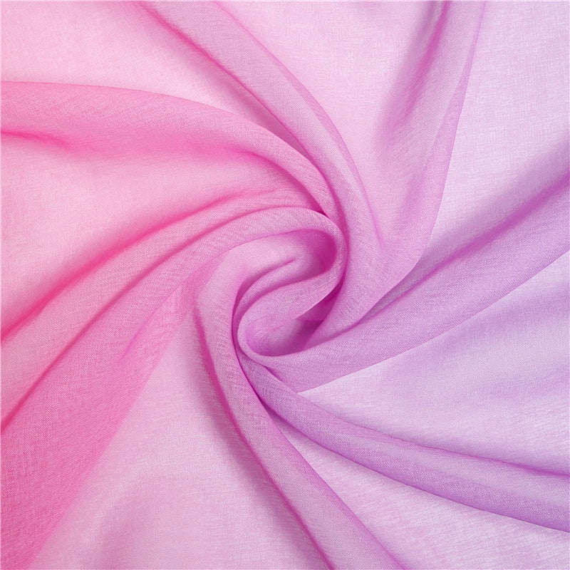 Custom Sheer Curtains - Modern Knitted Translucent Window Treatment