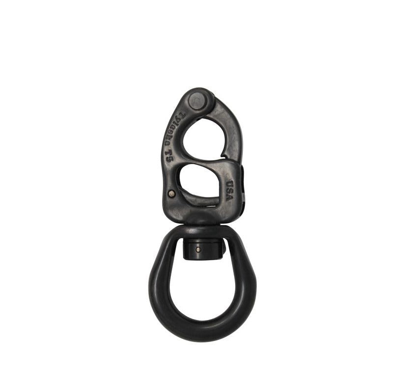 Tylaska 3 5/16 T5 Large Bail Snap Shackle with Black Oxide Finish