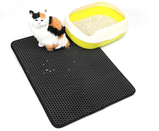 Elegant and Hygienic Cat Litter Mat - Durable and Easy to Clean