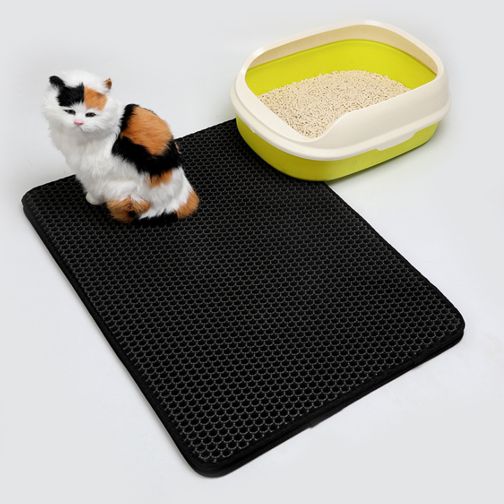 Elegant and Hygienic Cat Litter Mat - Durable and Easy to Clean