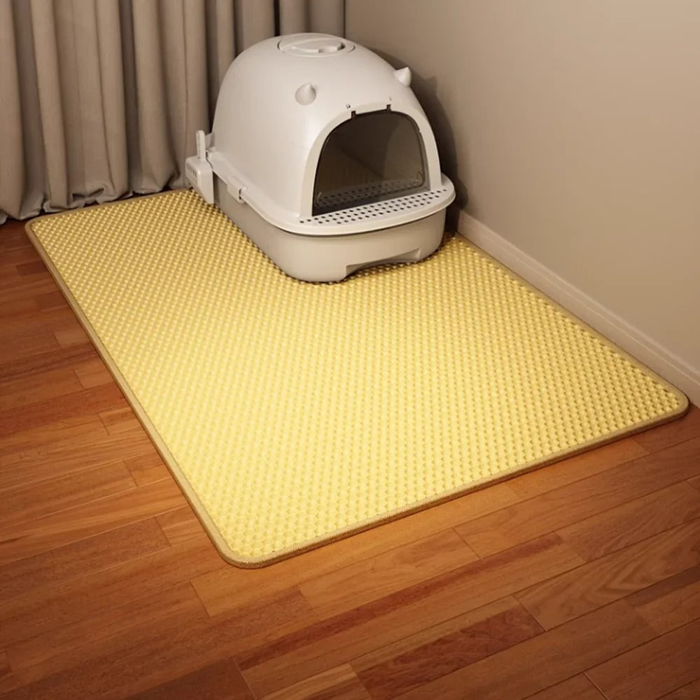 Elegant and Hygienic Cat Litter Mat - Durable and Easy to Clean