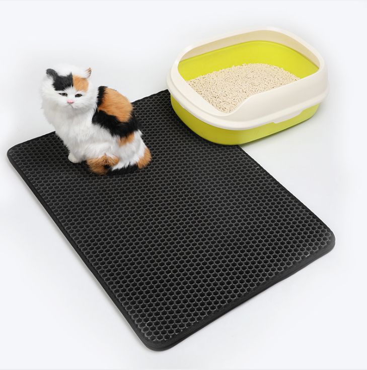 Elegant and Hygienic Cat Litter Mat - Durable and Easy to Clean