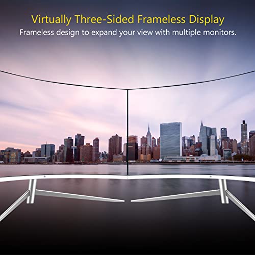Z-Edge 24" Curved Gaming Monitor | FHD 1080P, 75Hz, Eye-Care