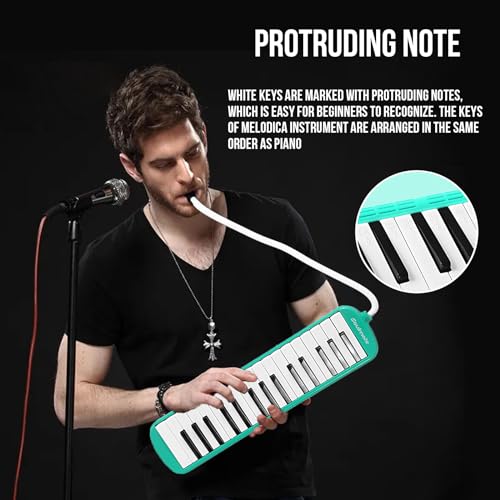 Soulmate 32-Key Melodica - Premium Air Piano Keyboard for Kids and Beginners