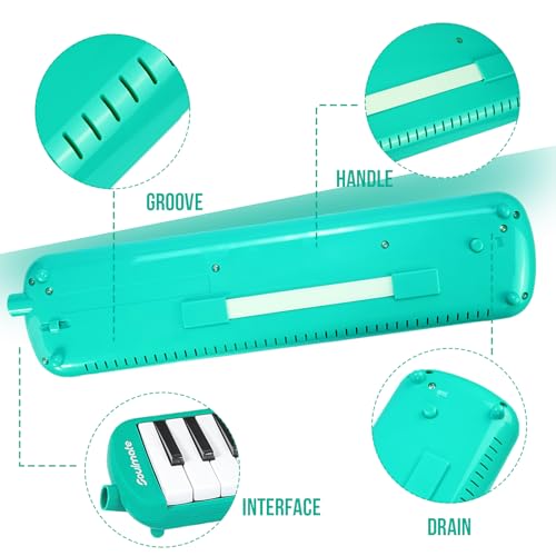 Soulmate 32-Key Melodica - Premium Air Piano Keyboard for Kids and Beginners