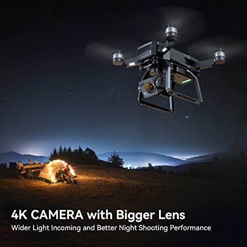 Bwine F7 Pro Drone: 4K Night Vision, 3-Axis Gimbal, Long Flight