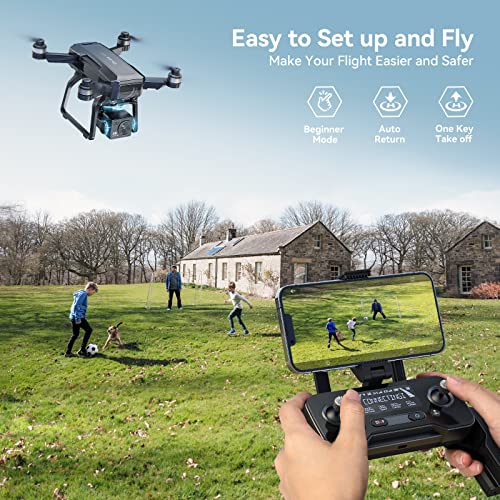 Bwine F7 Pro Drone: 4K Night Vision, 3-Axis Gimbal, Long Flight