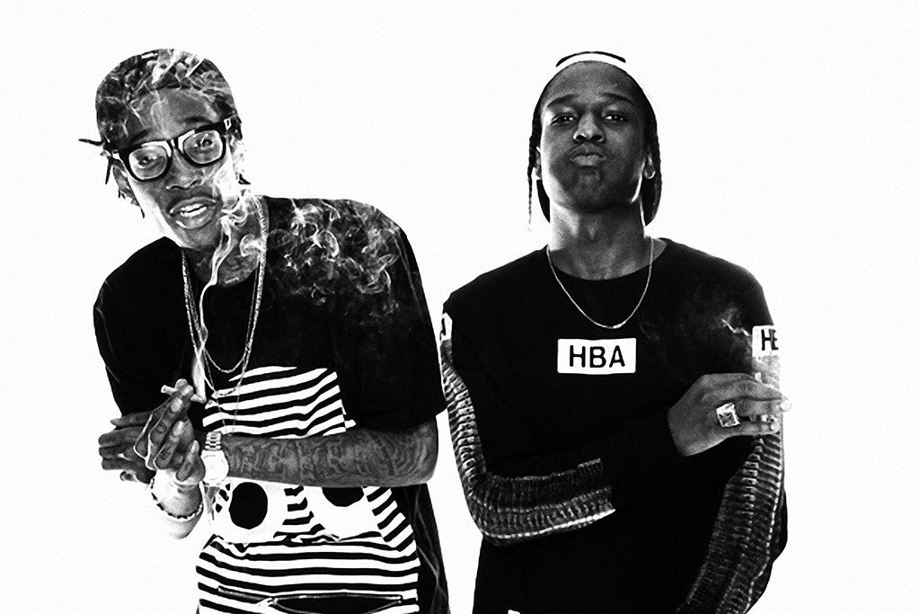Wiz Khalifa & A$AP Rocky - Legendary Rap Duo Poster