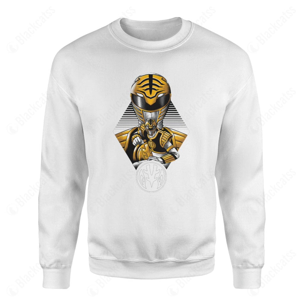 White Ranger Custom Graphic T-Shirt