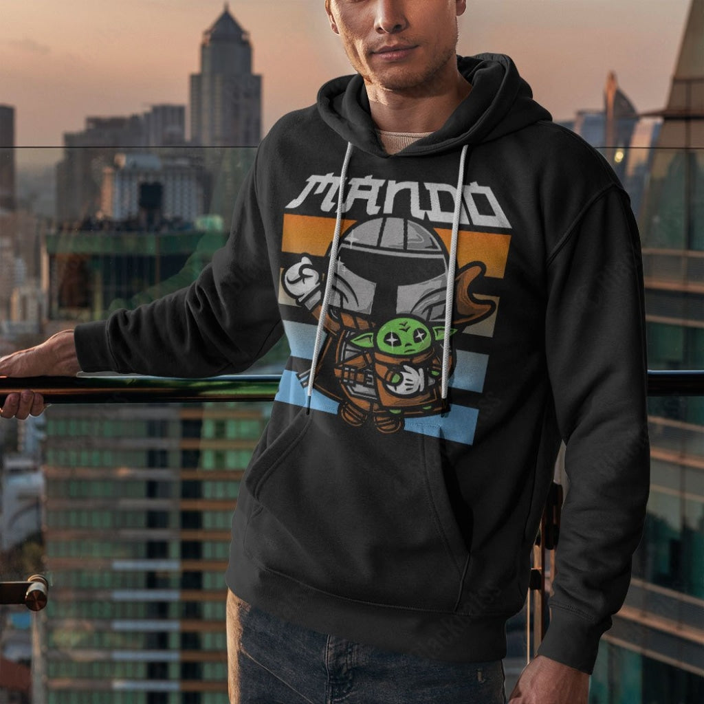 Movie SW Mando Custom Graphic T-Shirt