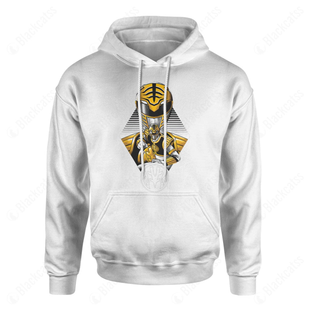 White Ranger Custom Graphic T-Shirt