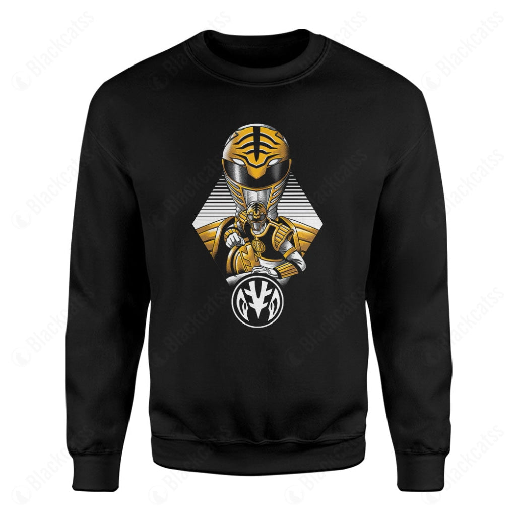 White Ranger Custom Graphic T-Shirt