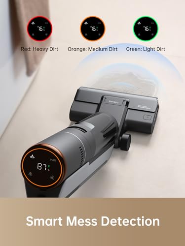 Dreame H12S Smart Wet Dry Vacuum Cleaner, Cordless Mop with Dirt Detection