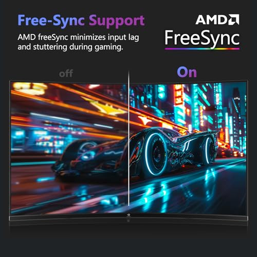 Z-Edge UG27 27-inch Curved Gaming Monitor with 200Hz Refresh Rate and AMD Freesync