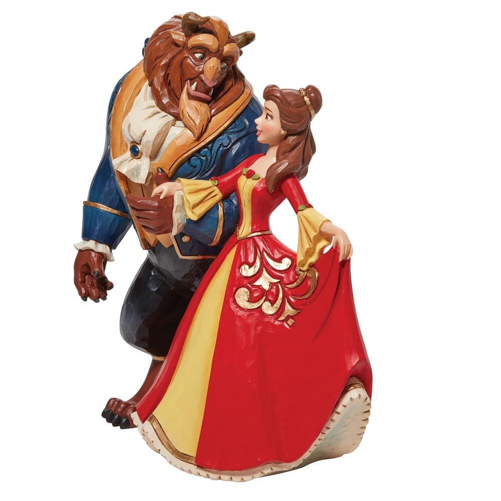 Jim Shore Disney Traditions: Enchanted Beauty and the Beast Figurine