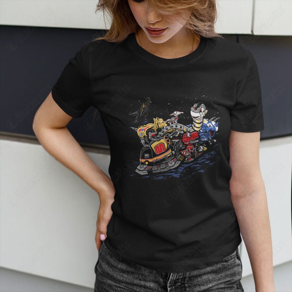 Zords Before Time Custom Graphic T-Shirt