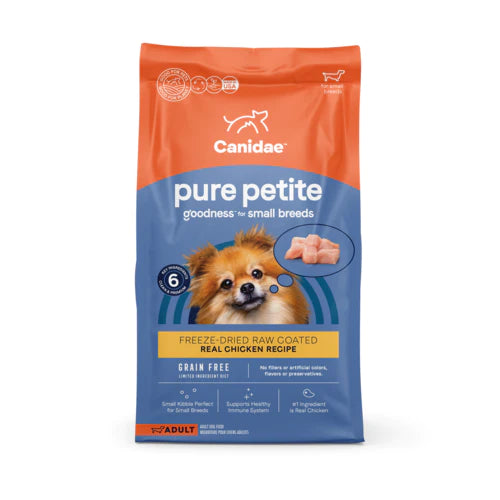 Canidae PURE Petite Grain-Free Limited Ingredient Dry Dog Food for Small Breeds