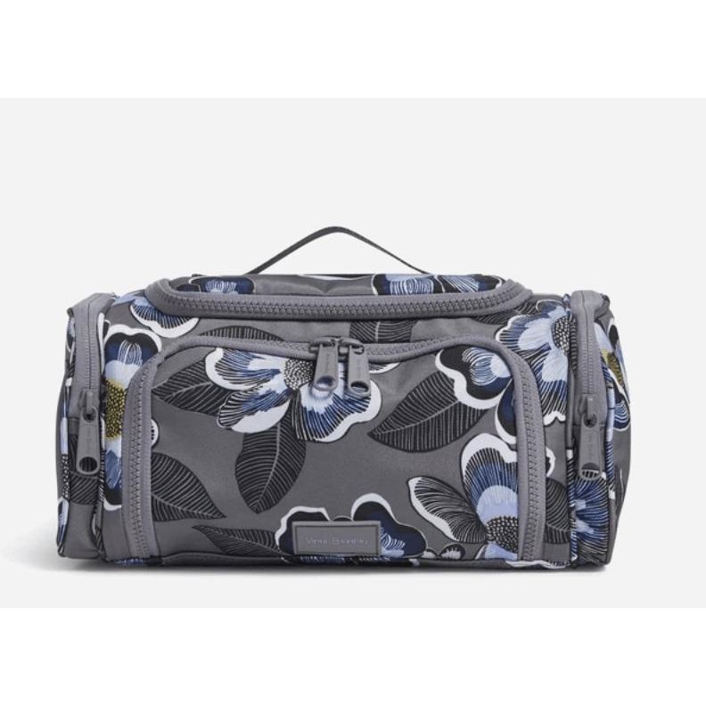 Eco-Friendly Large Travel Cosmetic Case - Blooms Shower