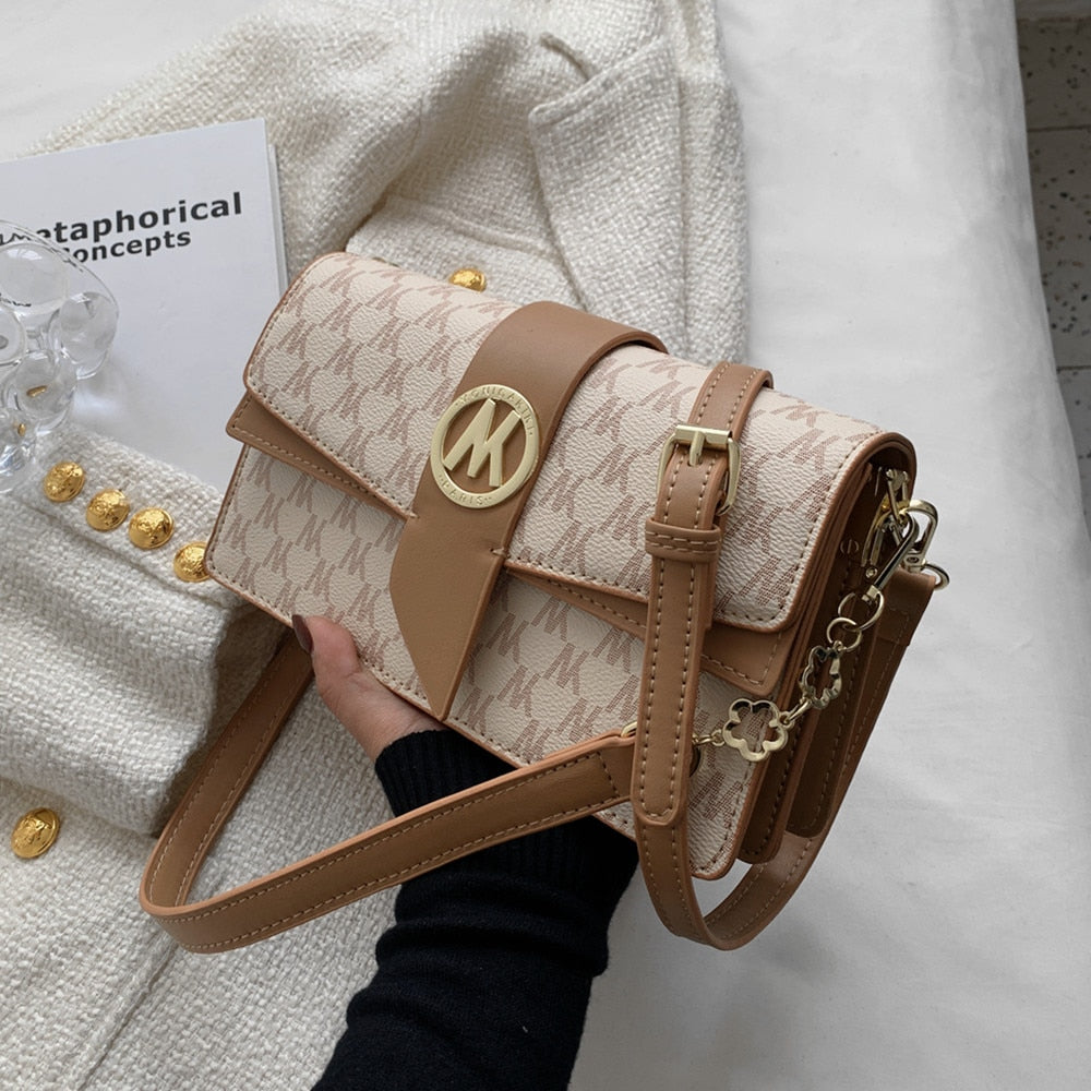 Kukombo Luxury Women's Crossbody Bag, Trendy Letter Print