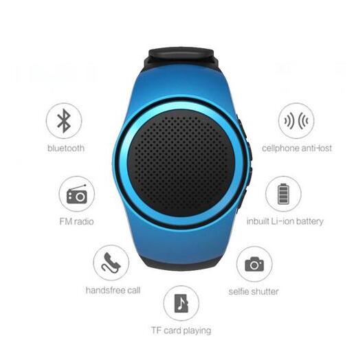 Bluetooth Music Watch with Speaker and Camera Control