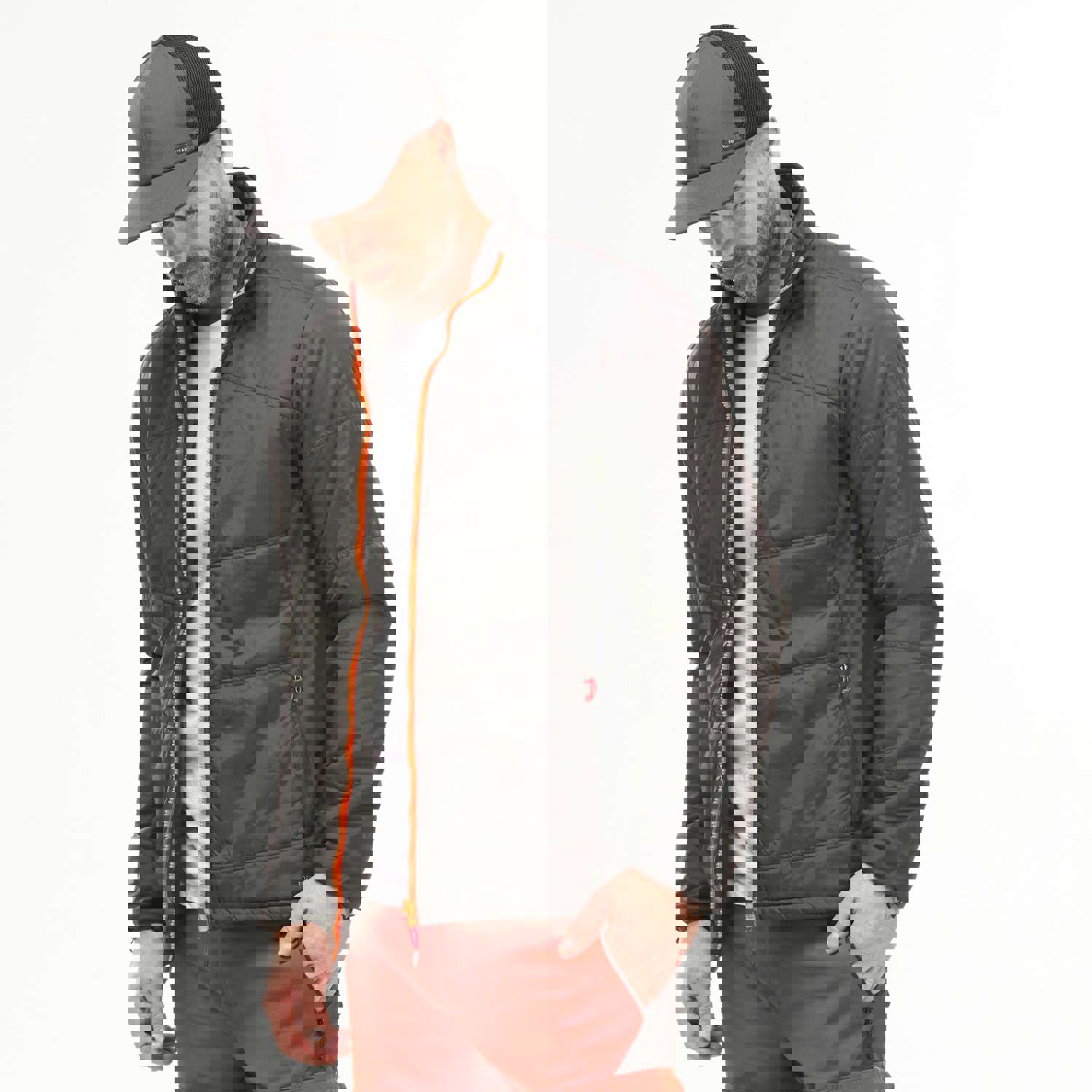 Men's 3-in-1 Waterproof Travel Jacket with Removable Padded Layer