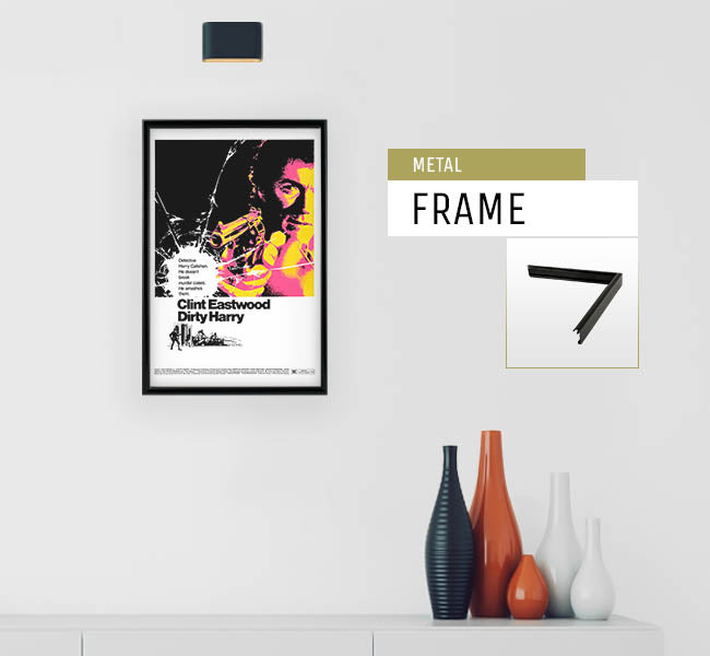 Vintage 1971 Dirty Harry Movie Poster - 11 x 17