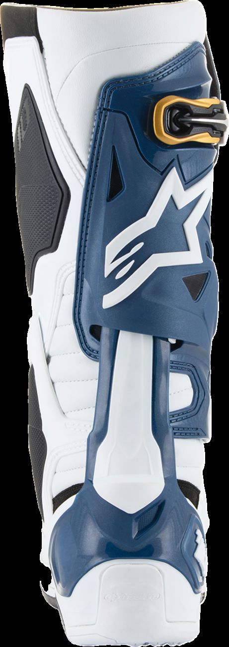 Alpinestars Arlington LE Tech 10 Motorcycle Boots - White/Blue/Gold - US 10
