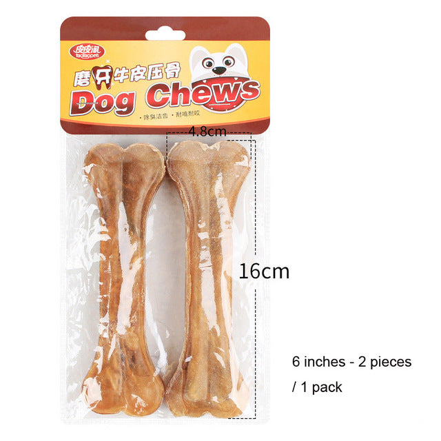 Durable Leather Chew Toys for Dogs