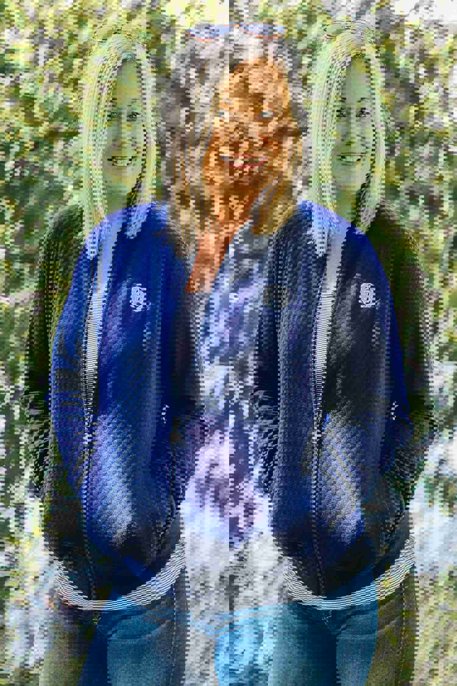 LakeGirl Quilted Bomber Jacket for Outdoor Enthusiasts