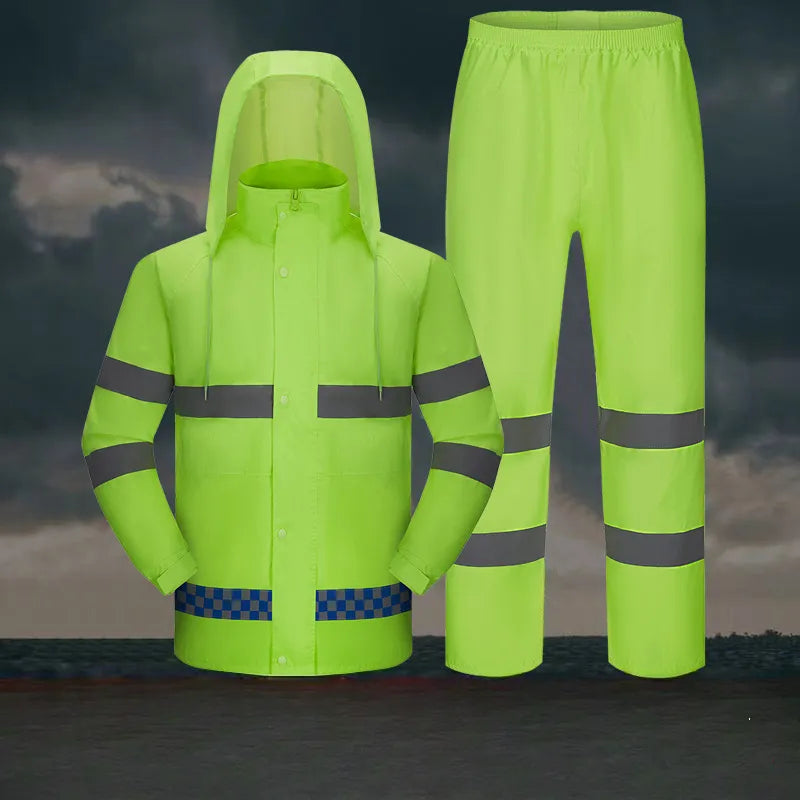 Waterproof Split Raincoat for Outdoor Adventures