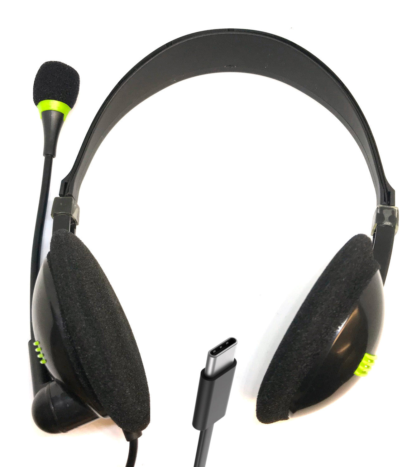 USB-C Headphones with Microphone for Education