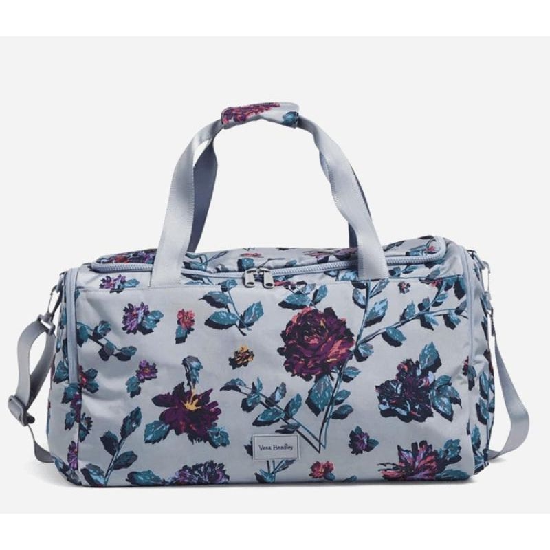 Eco-Friendly Convertible Travel Duffel Bag - Neon Ivy