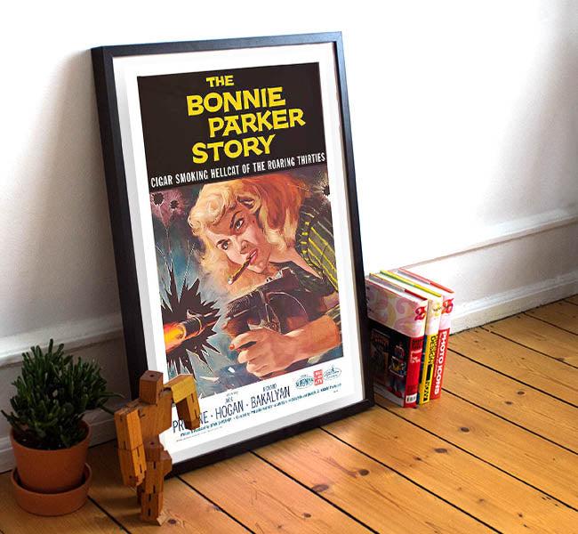 Bonnie Parker Story - 1958 Reprint Movie Poster