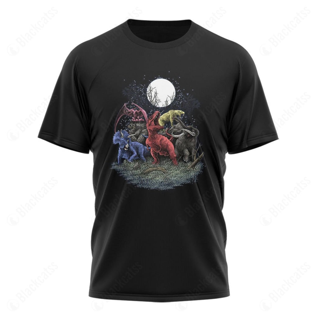 Durable & Stylish Prehistoric Power Graphic T-Shirt