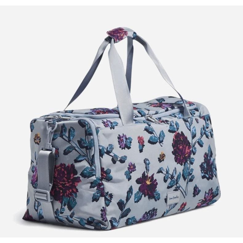 Eco-Friendly Convertible Travel Duffel Bag - Neon Ivy