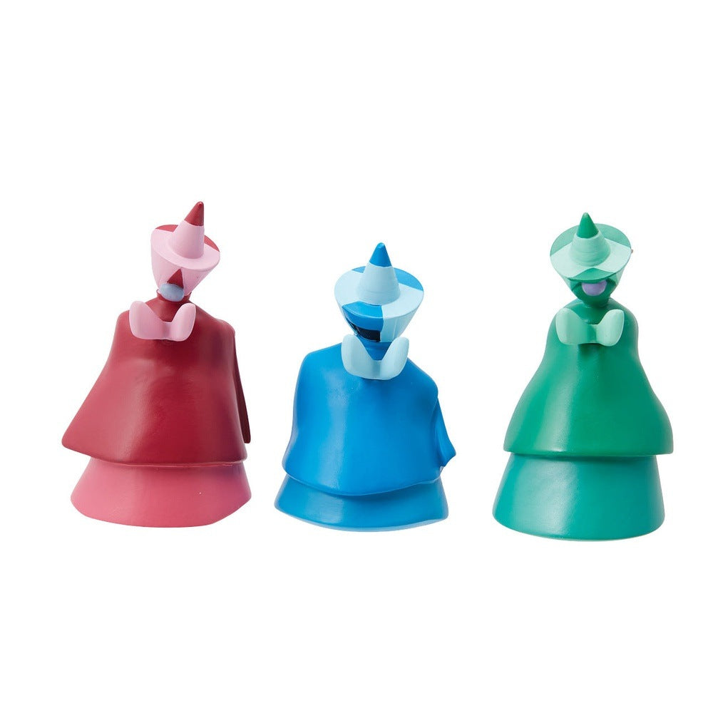 Disney's Enchanted: Sleeping Beauty Fairies Miniature Set