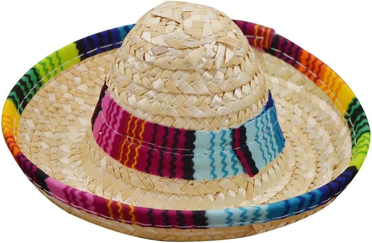 Cozy Pet Sombrero Hats for Dogs and Cats, Perfect for Halloween or Everyday Fun