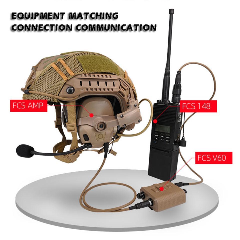 Military Grade Tactical Headset with Noise Reduction