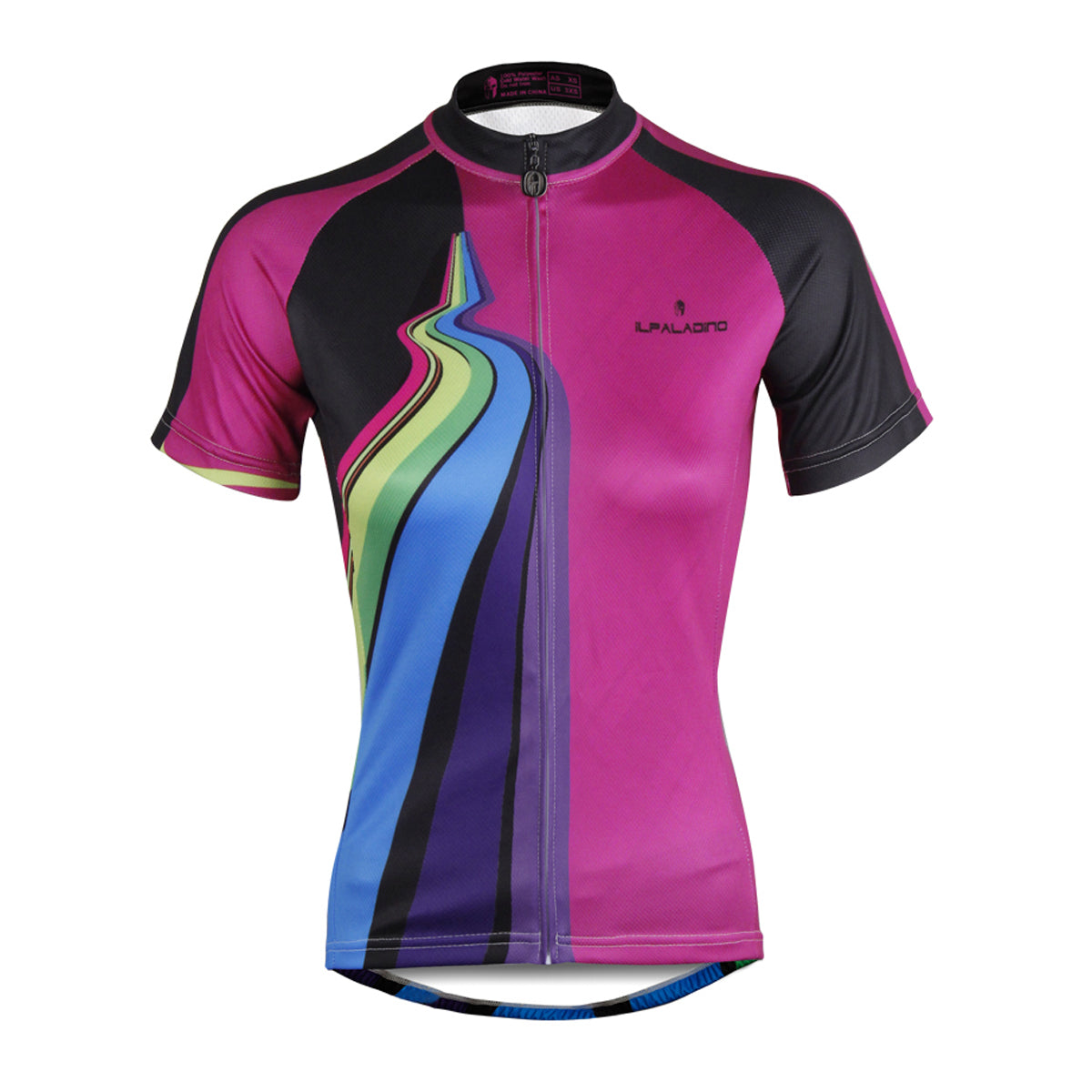High-Quality Purple Women's Cycling Jersey - ILPALADINO Outdoor Sports Gear