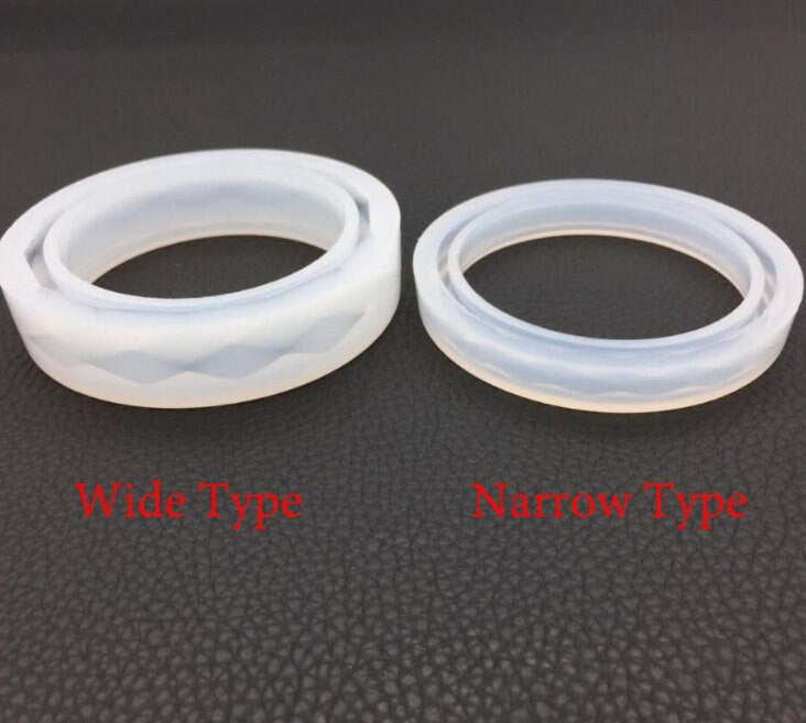 Silicone Bangle Mold for Women's Jewelry Crafting