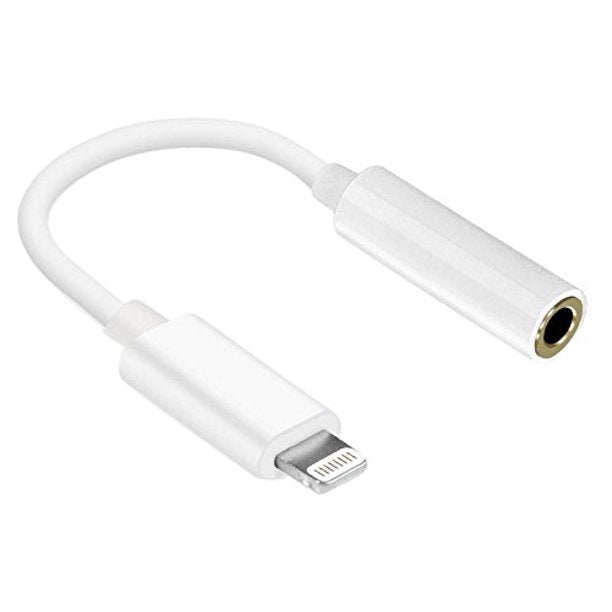3.5mm Audio Adapter for iPhone, Lightning to Headphone Jack Converter