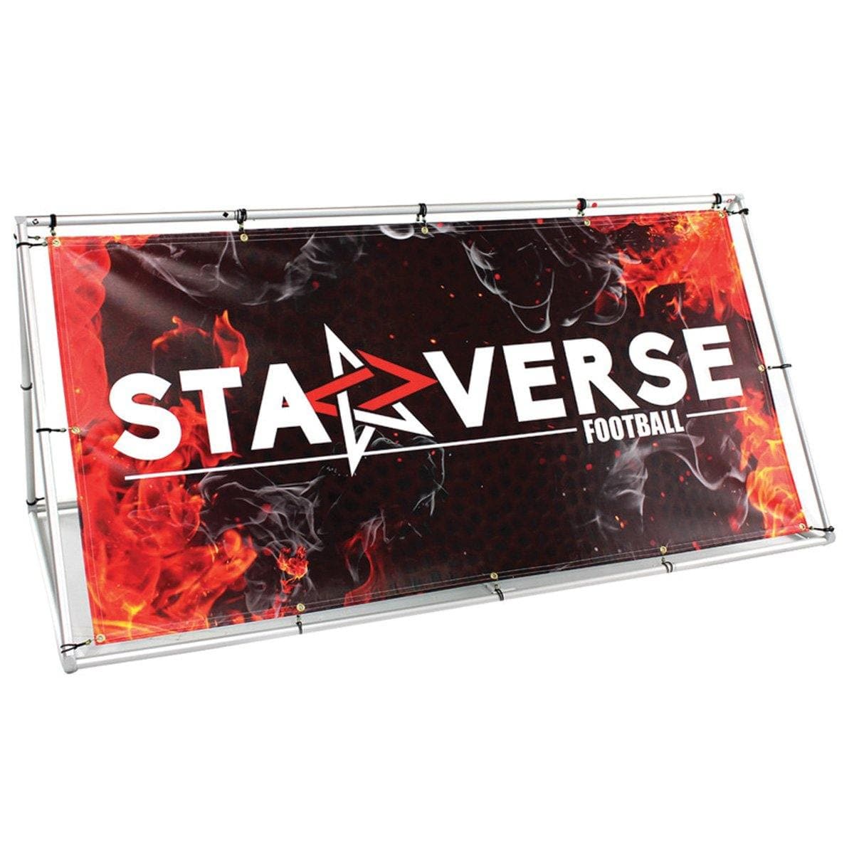 Durable Aluminum A-Frame Banner Stand with UV-Printed Graphics