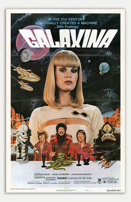 Galaxina 1980 Reprint Movie Poster, 11x17