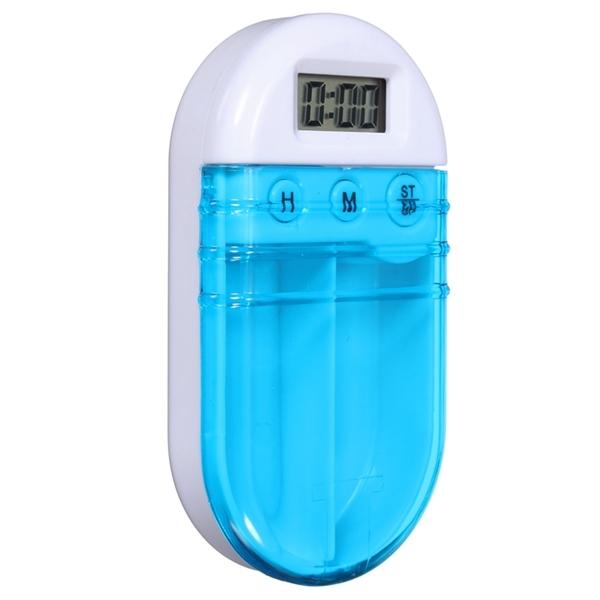 Portable Smart Pill Box with Alarm Clock and Voice Recorder