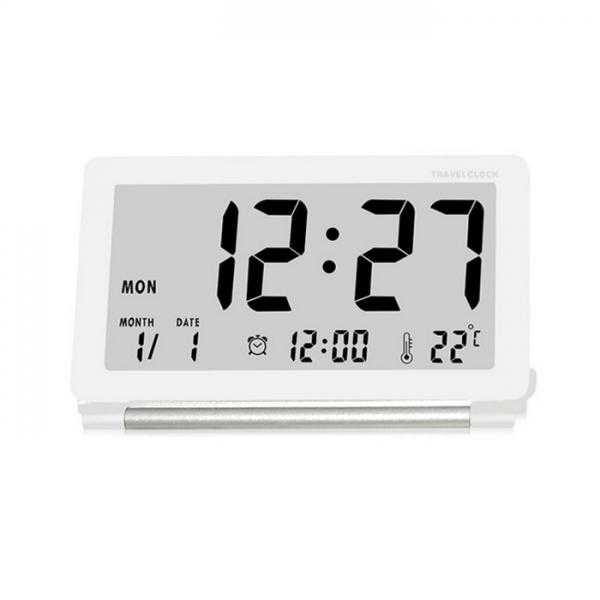 Portable Digital Travel Alarm Clock with Multifunction