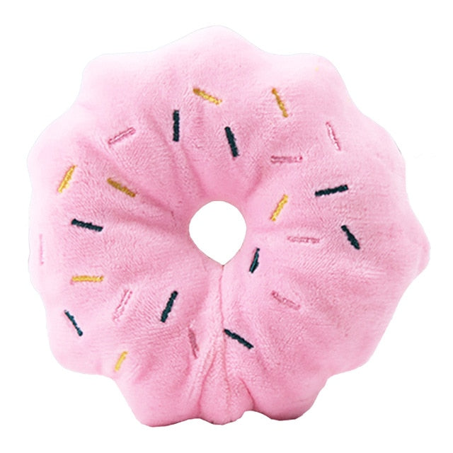 Durable Plush Squeaky Bone Dog Toys for Chewing and Training