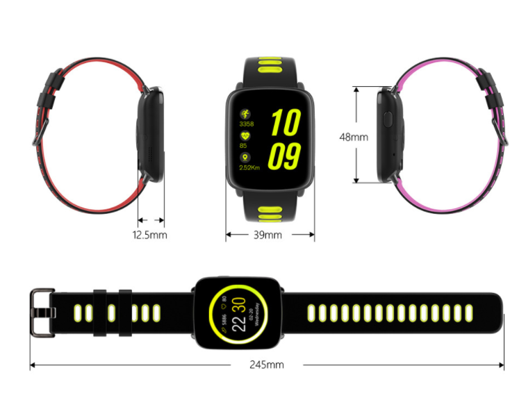 Advanced Fitness Tracker Smart Watch