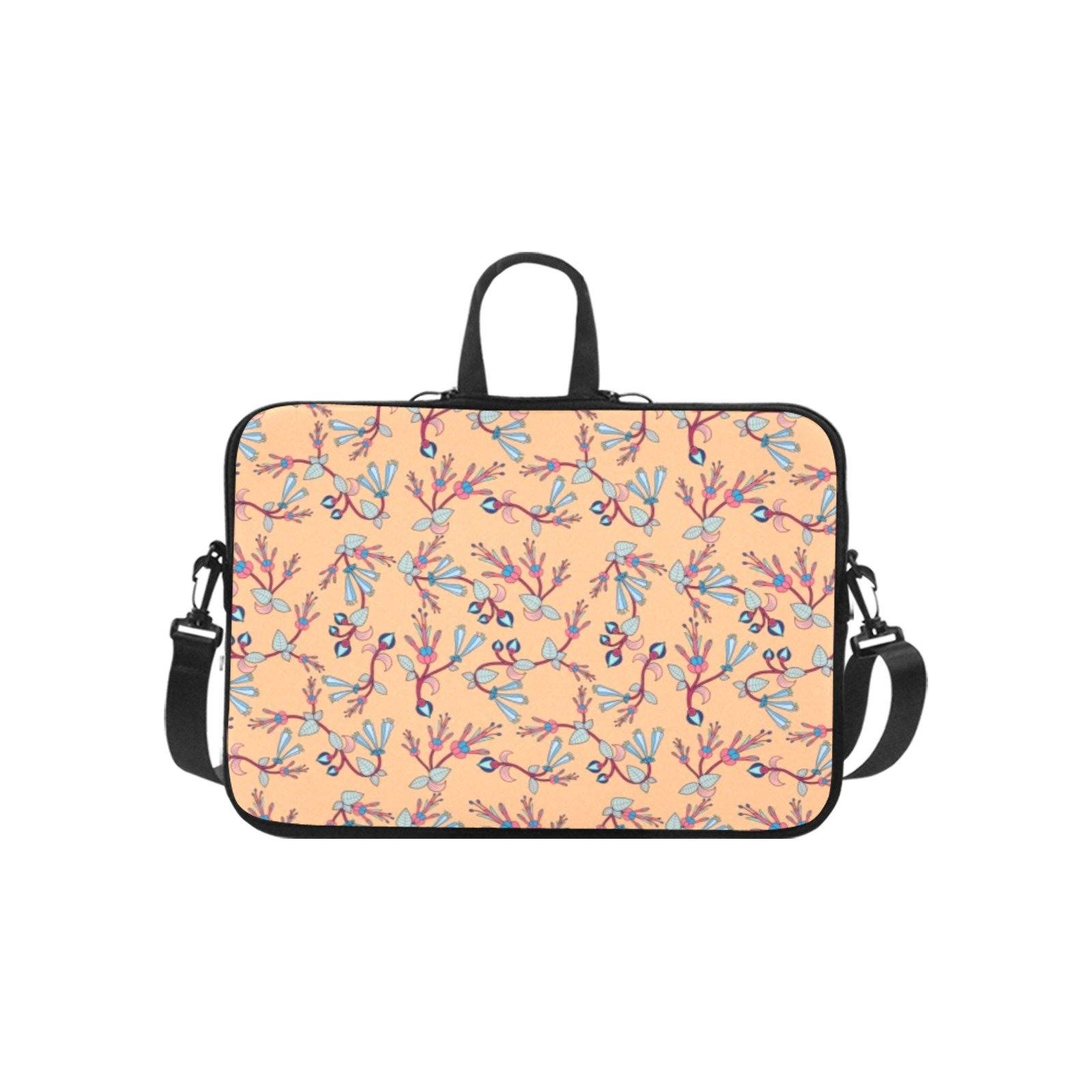 Eco-Friendly Swift Floral Peache Laptop Handbag