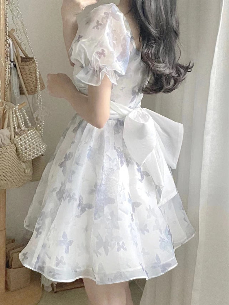 Kukombo Y2k Mini Dress for Women - Casual & Party Wear
