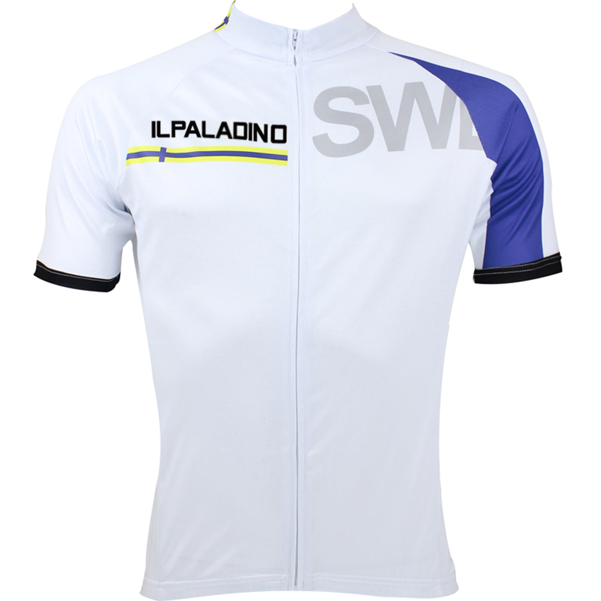 ILPALADINO Sweden MTB Cycling Jersey for Men - Breathable, Quick-Dry, 3 Pockets Road Bike Shirt